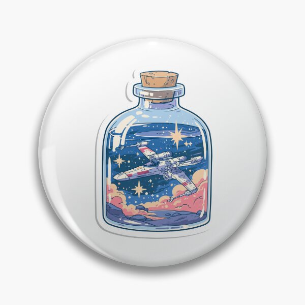 Item preview, Spaceship in a bottle designed and sold by MendaciousMina.