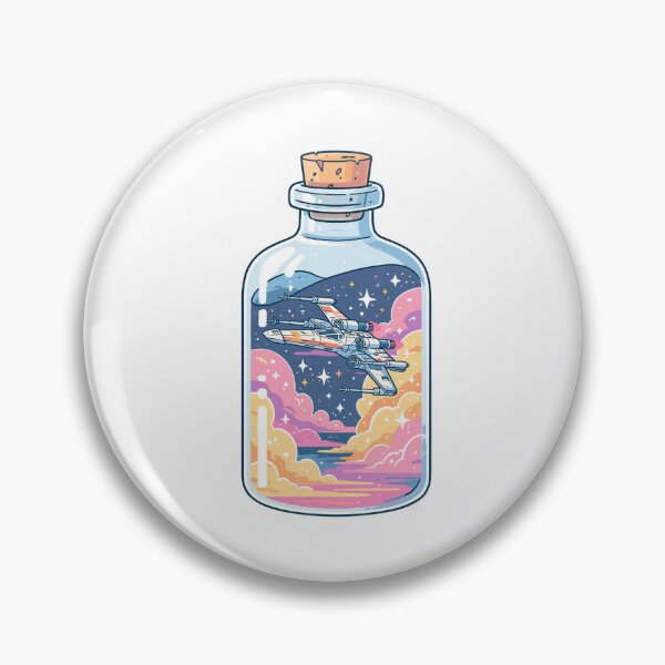 Item preview, Spaceship in a bottle designed and sold by MendaciousMina.