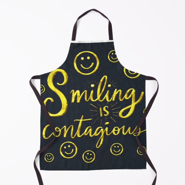 Item preview, Smiling is contagious designed and sold by Script & Scribble .