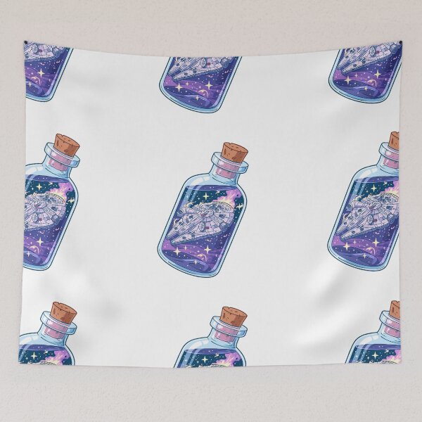 Item preview, Spaceship in a bottle designed and sold by MendaciousMina.