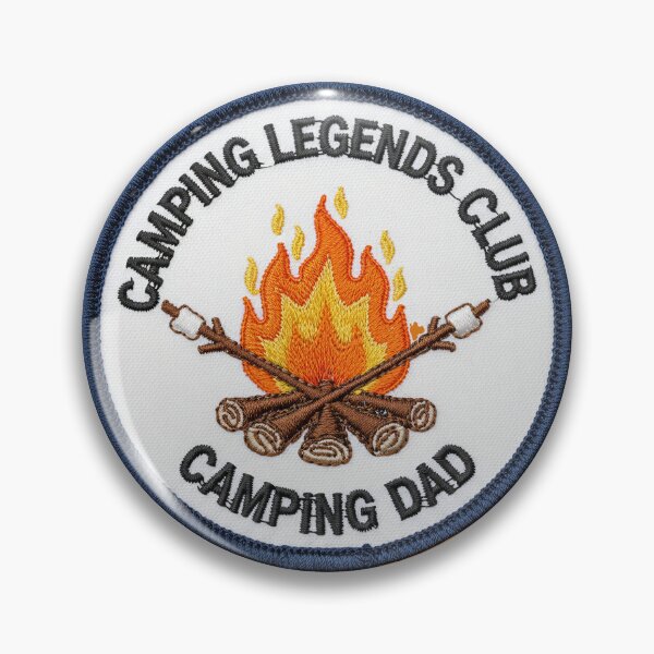 Item preview, Camping Legends Club Camping Dad designed and sold by Teeny Quities.