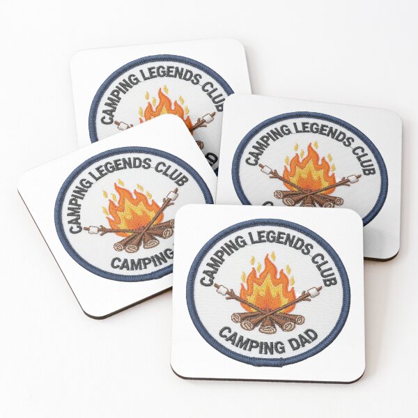 Item preview, Camping Legends Club Camping Dad designed and sold by Teeny Quities.