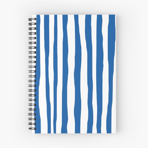 Item preview, Dancing Vertical Stripes Blue and White designed and sold by tonymagnerart.