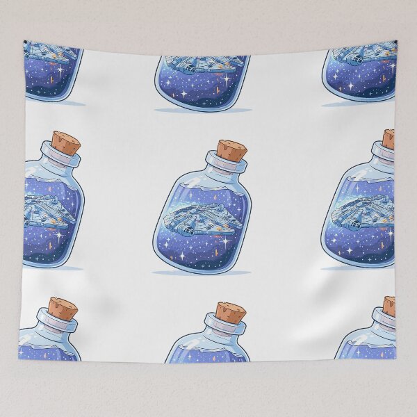 Item preview, Spaceship in a bottle designed and sold by MendaciousMina.