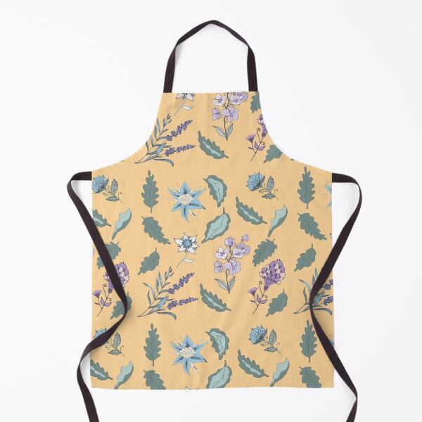 Item preview, Vintage Lavender Wildflower Botanical Pattern – Cottagecore Floral Seamless Design designed and sold by Cheonsa.