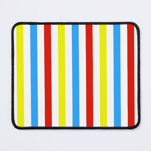 Item preview, Red, Yellow and Blue Vertical Stripes with White designed and sold by TwelveParties.