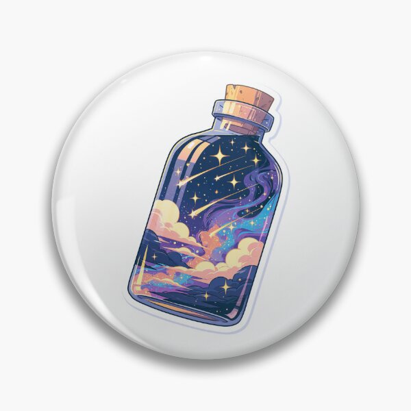 Item preview, Shooting stars in a bottle designed and sold by MendaciousMina.