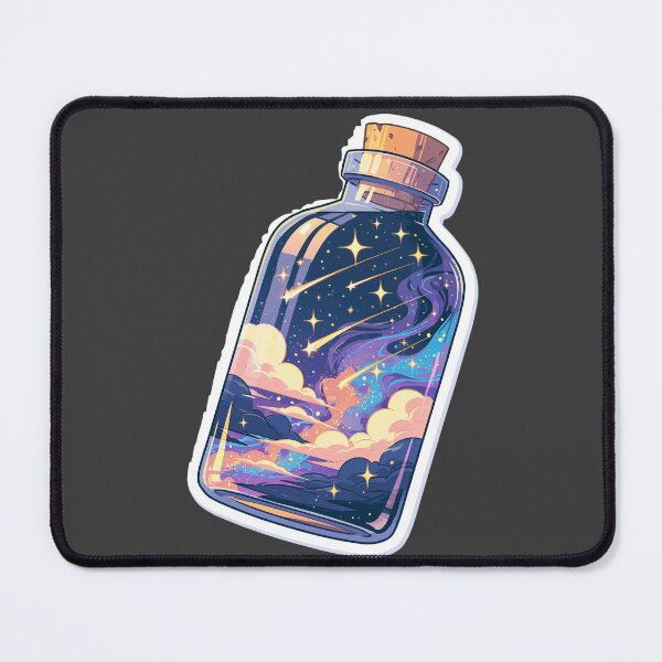 Item preview, Shooting stars in a bottle designed and sold by MendaciousMina.