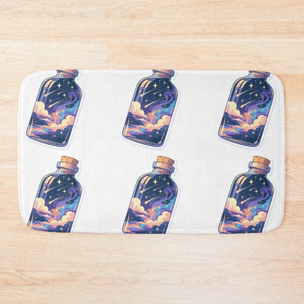 Item preview, Shooting stars in a bottle designed and sold by MendaciousMina.