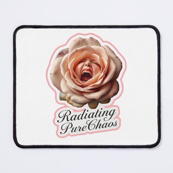 Item preview, Radiating Pure Chaos Screaming Flower designed and sold by MoodPeel_ .