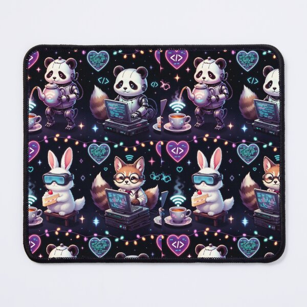Item preview, Midnight Hackathon Tea Party  designed and sold by WeaveSphere.