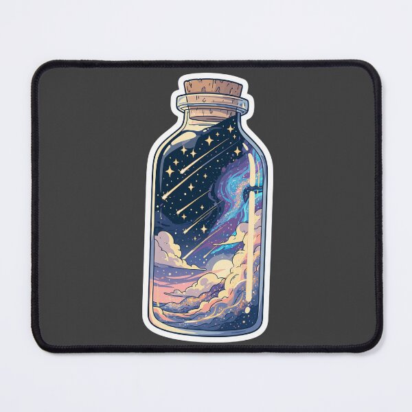 Item preview, Shooting stars in a bottle designed and sold by MendaciousMina.