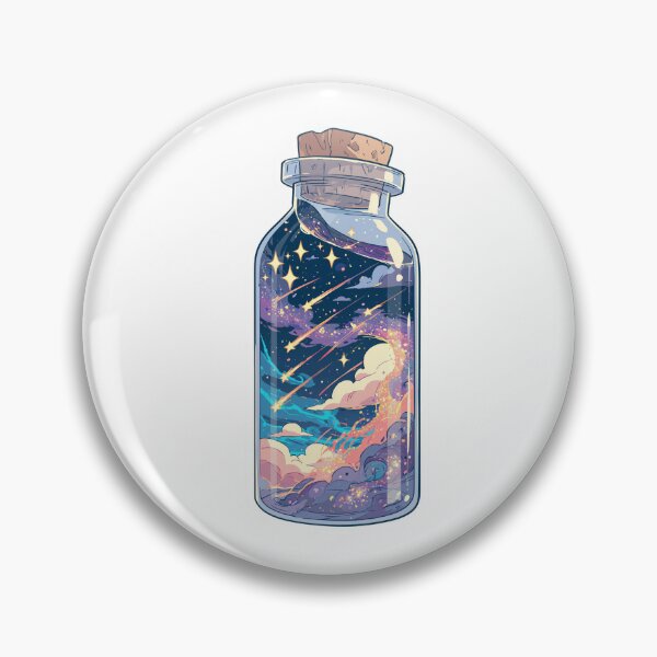Item preview, Shooting stars in a bottle designed and sold by MendaciousMina.