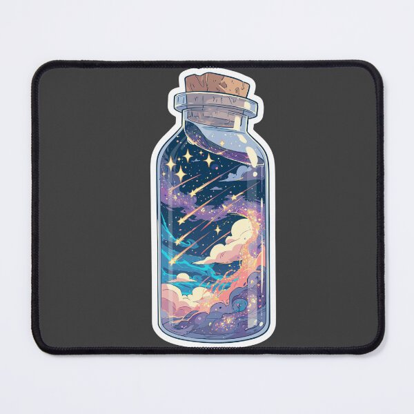 Item preview, Shooting stars in a bottle designed and sold by MendaciousMina.