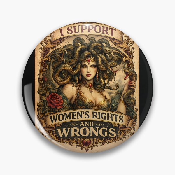 Item preview, I Support Women's Rights and Wrongs designed and sold by Midnight-Moss.
