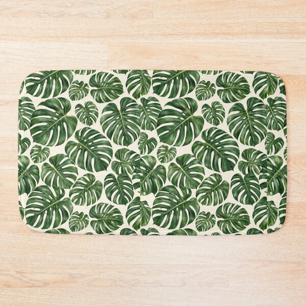 Item preview, Monstera Leaf Tropical Botanical Pattern designed and sold by NaphDesigns.