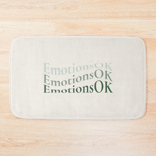 Item preview, EmotionsOK Typography Wave forest green linen · Welcome to you designed and sold by EmotionsOK.