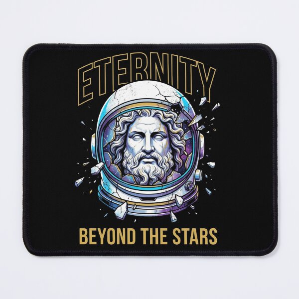 Item preview, Cosmic Eternity Astronaut Greek Statue T-Shirt designed and sold by Rahaf-shop9.