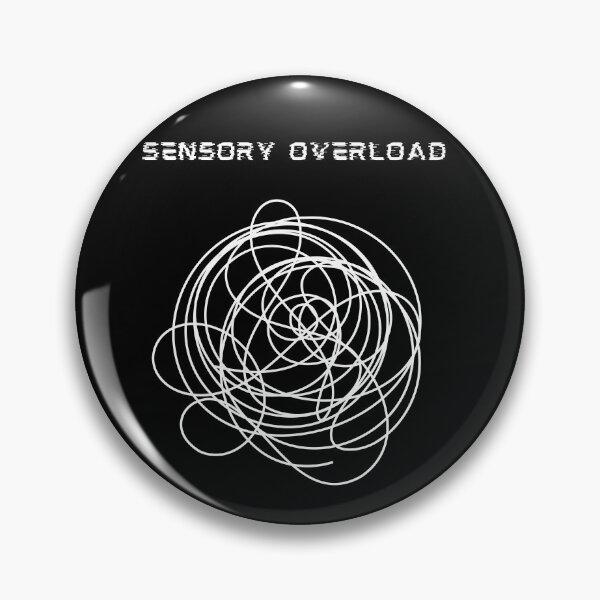 Item preview, Sensory overload scribble | ARFID/Neurodivergent chaos design designed and sold by HiPatti.