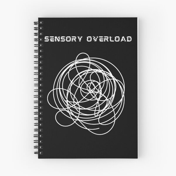 Item preview, Sensory overload scribble | ARFID/Neurodivergent chaos design designed and sold by HiPatti.