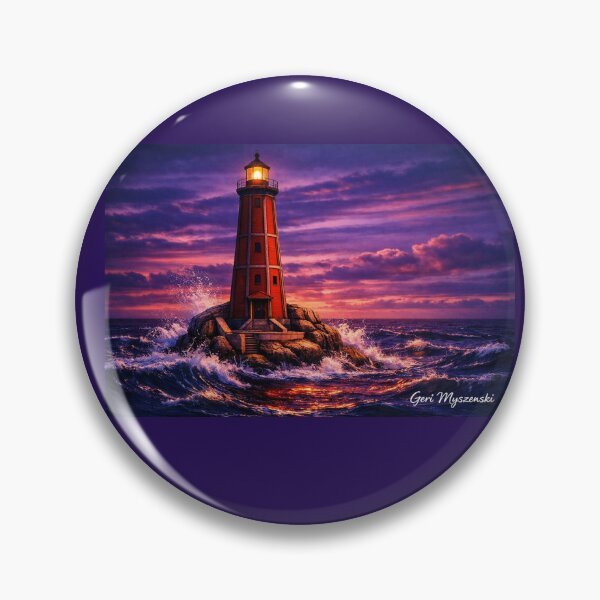 Item preview, Twilight Lighthouse Energy designed and sold by The Art Queen Of Michigan .