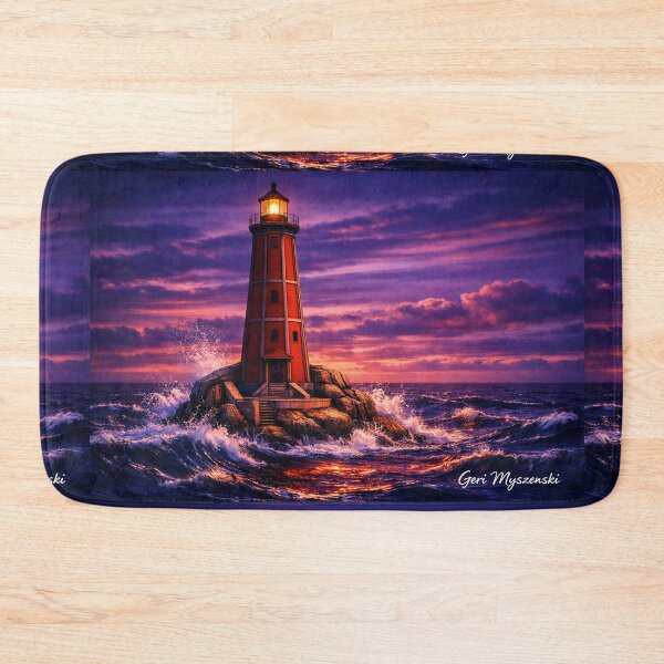 Item preview, Twilight Lighthouse Energy designed and sold by The Art Queen Of Michigan .