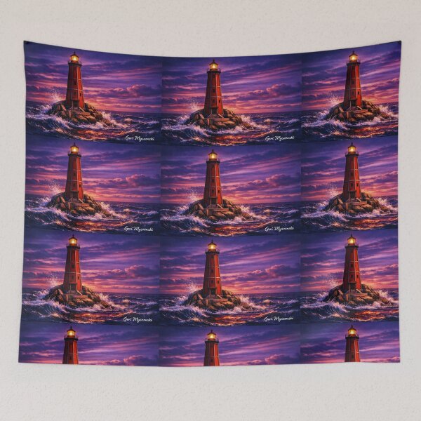 Item preview, Twilight Lighthouse Energy designed and sold by The Art Queen Of Michigan .