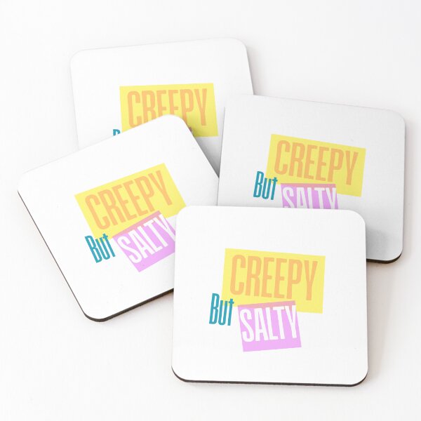 Item preview, Creepy But Salty Funny Beach Halloween Quote designed and sold by AMBAYK.