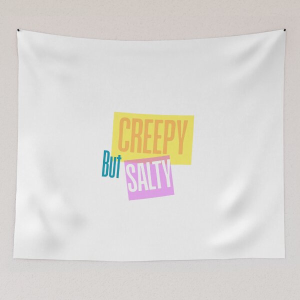 Item preview, Creepy But Salty Funny Beach Halloween Quote designed and sold by AMBAYK.