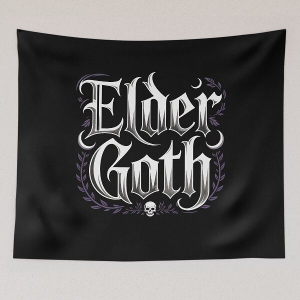 Item preview, Elder Goth Funny Goth Gift for Long Time Gothic Fans designed and sold by Say It With Ink.