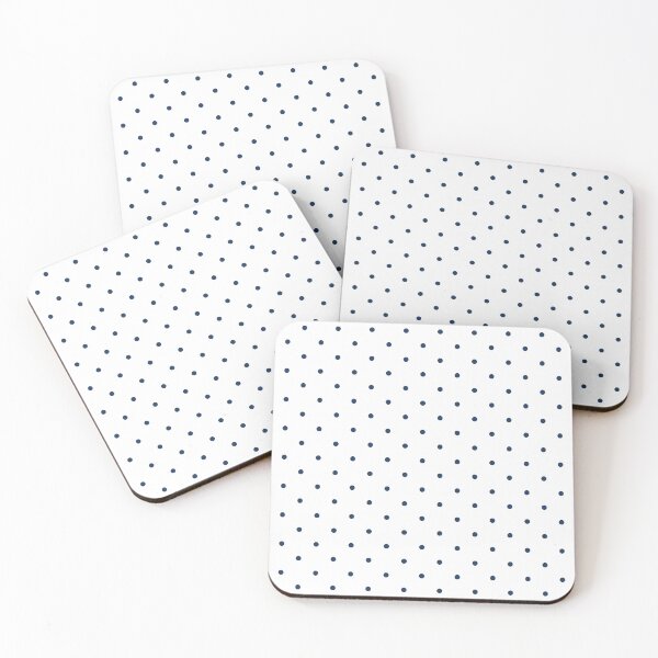 Item preview, Classic Navy Blue and White Polka Dot Pattern – Retro Minimalist Style designed and sold by DaisyHouse.