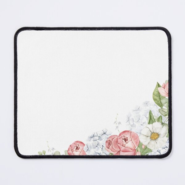 Item preview, Watercolor Corner Floral Arrangement designed and sold by eves_aquadreams.