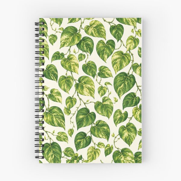Item preview, Variegated Pothos Vine Botanical Pattern designed and sold by NaphDesigns.
