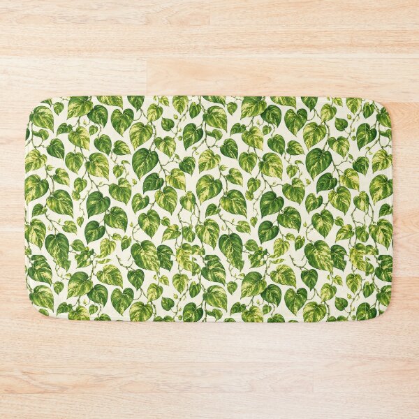 Item preview, Variegated Pothos Vine Botanical Pattern designed and sold by NaphDesigns.