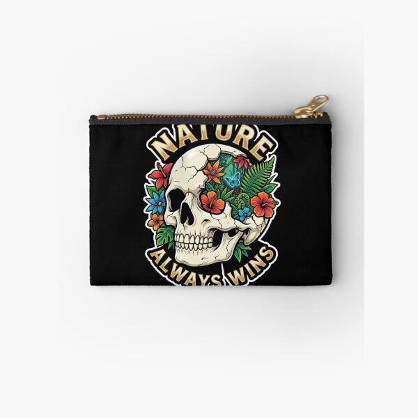 Item preview, Nature Always Wins Human Skull Tropical Biome designed and sold by Rahaf-shop9.