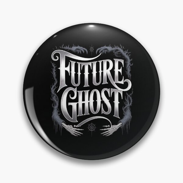 Item preview, Future Ghost Funny Goth Gift for Gothic Horror Lovers designed and sold by Say It With Ink.