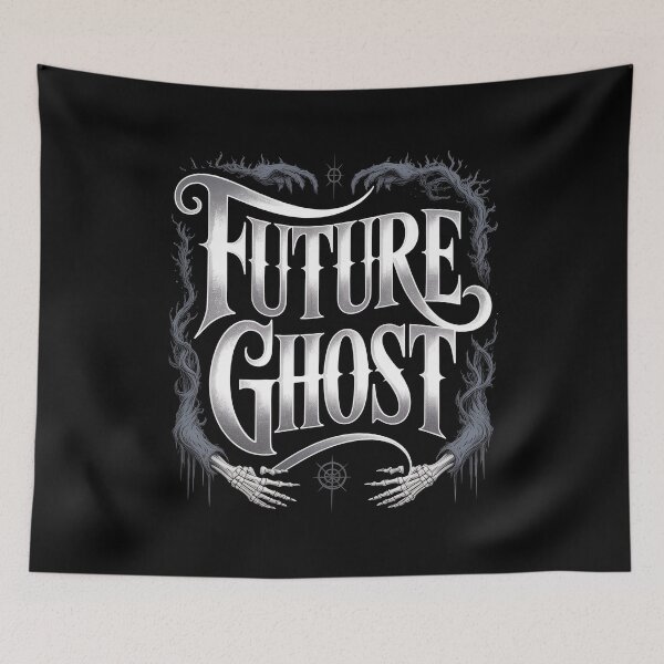 Item preview, Future Ghost Funny Goth Gift for Gothic Horror Lovers designed and sold by Say It With Ink.