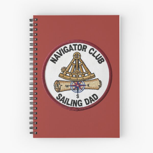 Item preview, Navigator Club Sailing Dad Patch designed and sold by Teeny Quities.