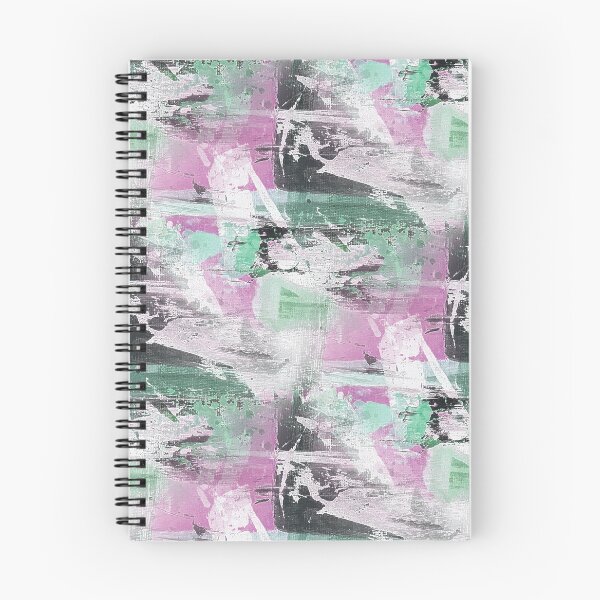 Item preview, Landscape Abstract in Pink and Green designed and sold by Artistestella.
