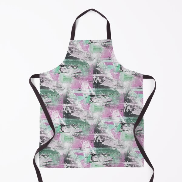 Item preview, Landscape Abstract in Pink and Green designed and sold by Artistestella.