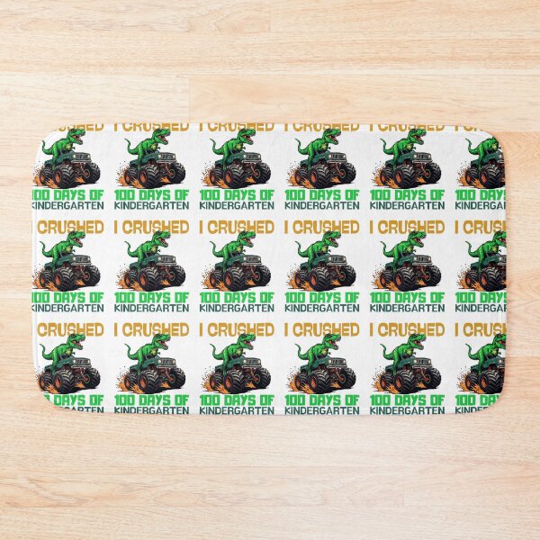 Item preview, I Crushed 100 Days of Kindergarten designed and sold by FreeArt2.