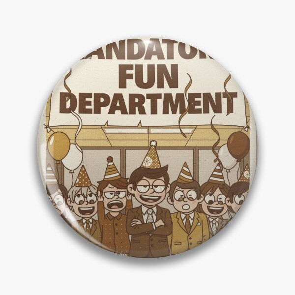 Item preview, Mandatory Fun Department Retro Office Poster designed and sold by PictorialWhimsy.