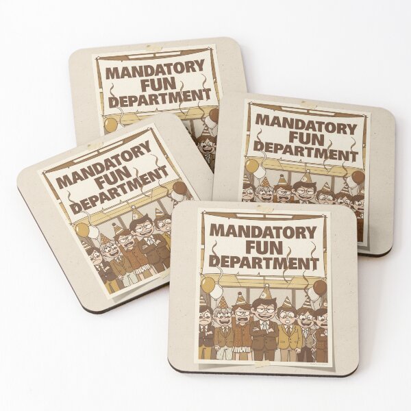 Item preview, Mandatory Fun Department Retro Office Poster designed and sold by PictorialWhimsy.