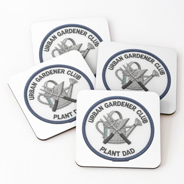 Item preview, Urban Gardener Club Plant Dad Patch designed and sold by Teeny Quities.