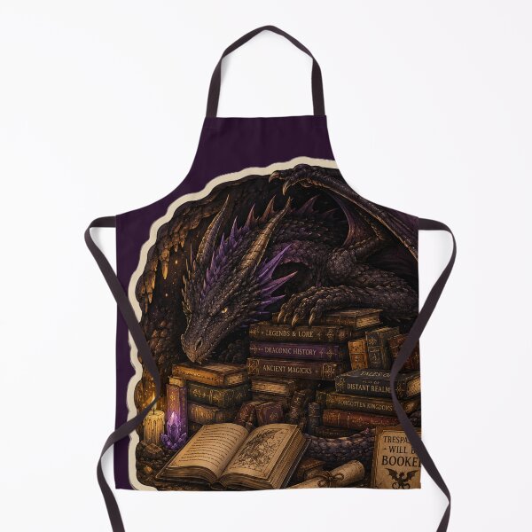 Item preview, Dragon - Book Hoarding designed and sold by Midnight-Moss.