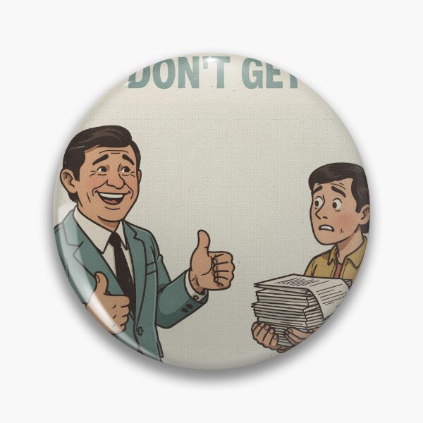 Item preview, Just Don't Get Sick Retro Healthcare Propaganda designed and sold by PictorialWhimsy.