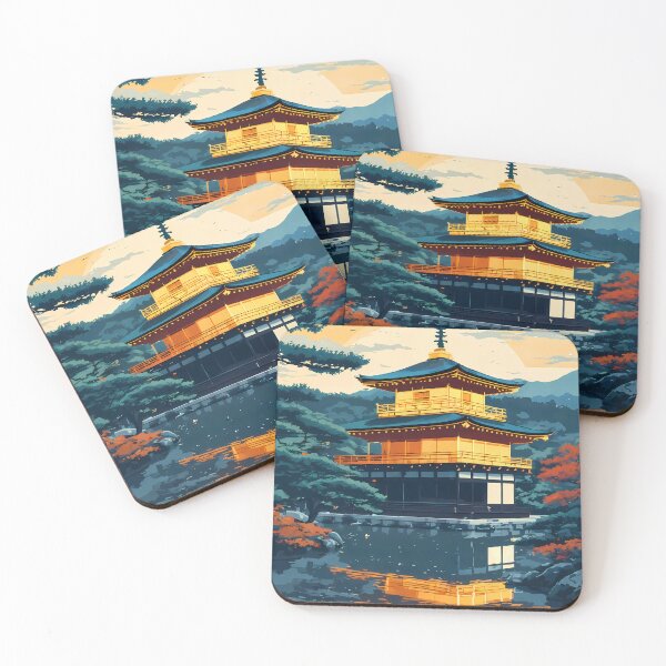 Item preview, Kinkaku-ji Golden Pavilion Kyoto Japan designed and sold by JacksoonLester.