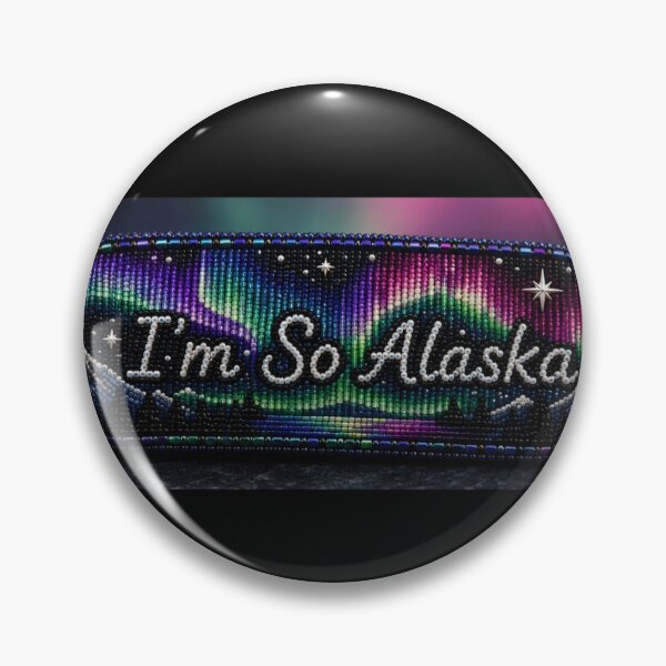 Item preview, I'm So Alaska Beaded Hair Clip designed and sold by YahnaKay.
