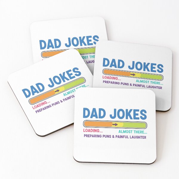 Item preview, Dad Jokes Loading Bar Pun Design designed and sold by Teeny Quities.