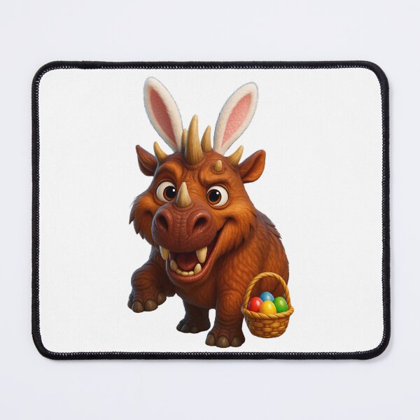 Item preview, Easter Uintatherium designed and sold by Sillytoe.